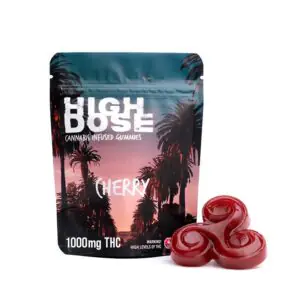 Buy 1000mg THC Gummies – High Dose Cherry Online