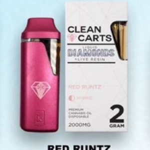 Buy Red Runtz | New Clean Carts | 2 Gram Online